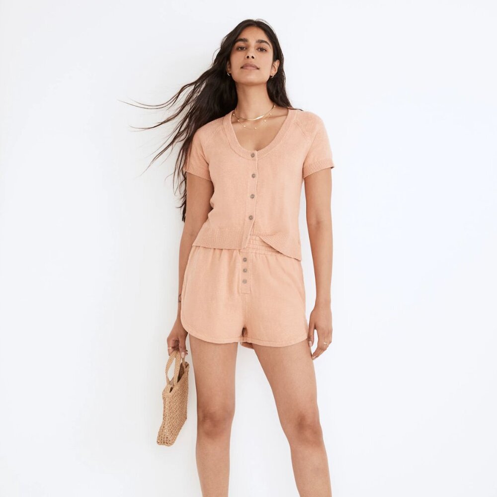 Madewell Linden sweater shorts